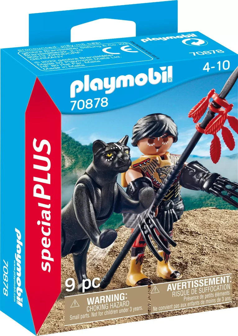 PLAYMOBIL 70878 Krieger mit Panther