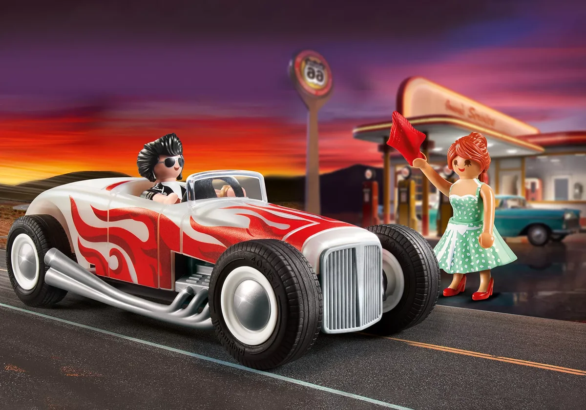 PLAYMOBIL 71078 Starter Pack Hot Rod