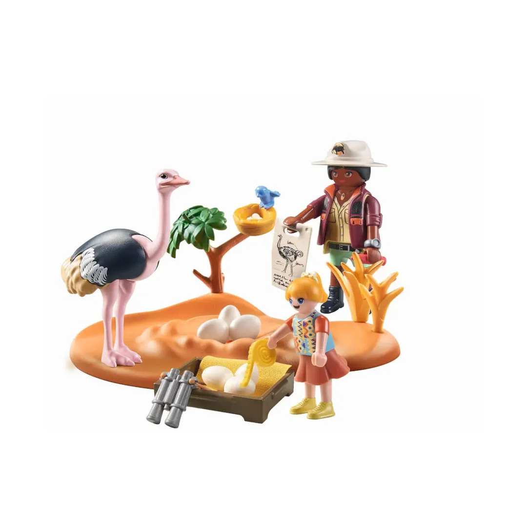 PLAYMOBIL 71296 Wiltopia - Zu Gast Bei Papa Strauß