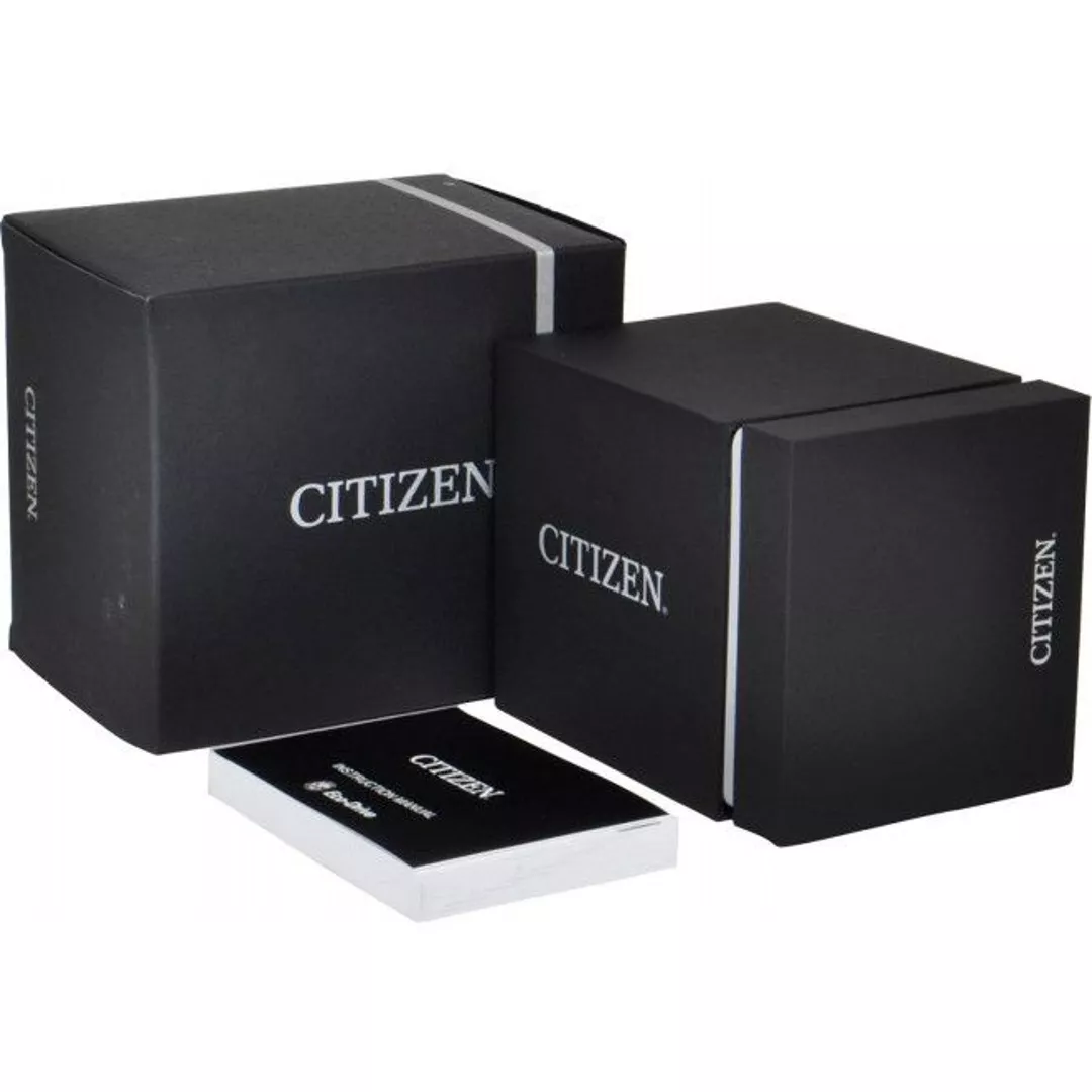 Citizen EM0993-82X Analog Eco-Drive Uhr mit Edelstahl Armband Damen 