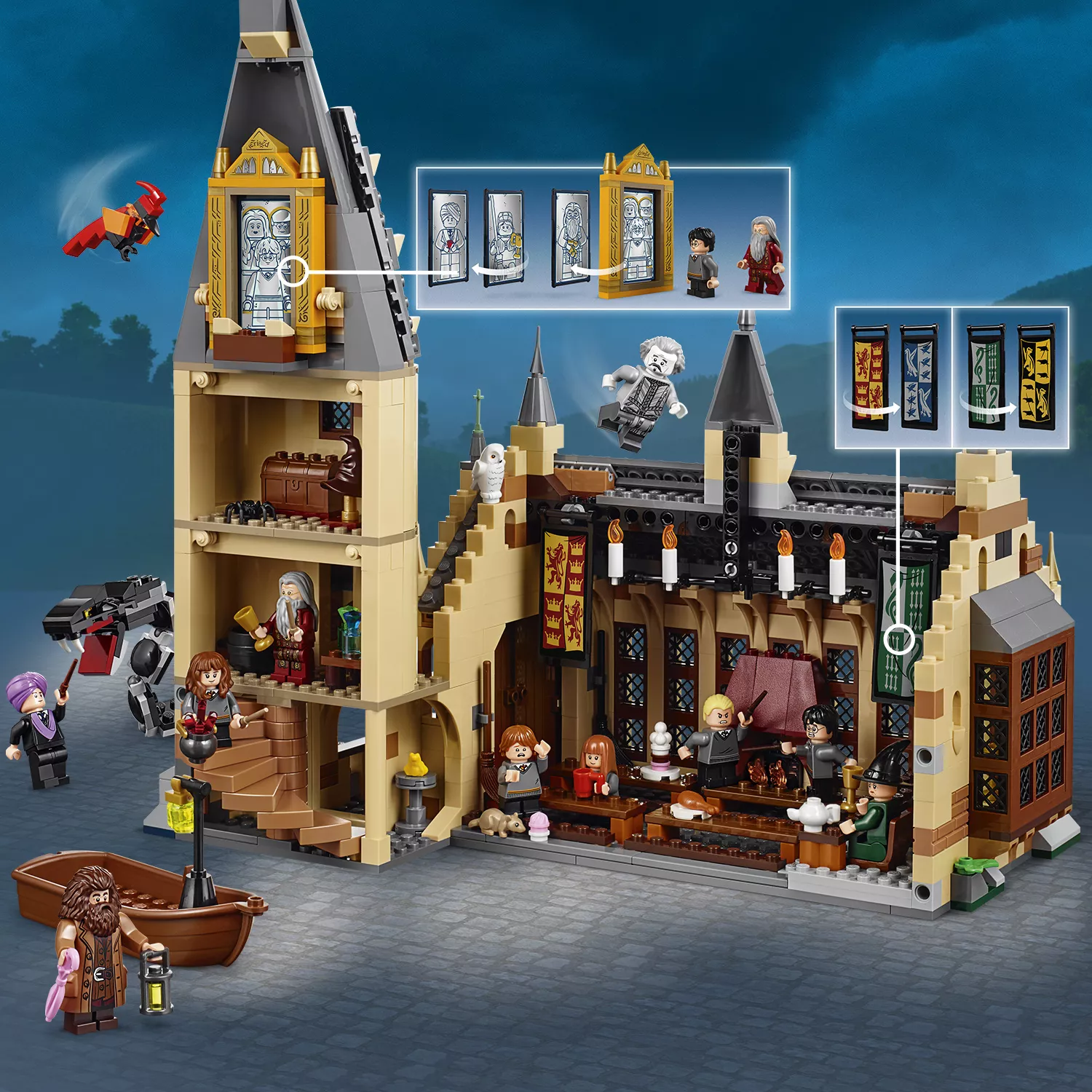 LEGO Harry Potter Die große Halle von Hogwarts - 75954