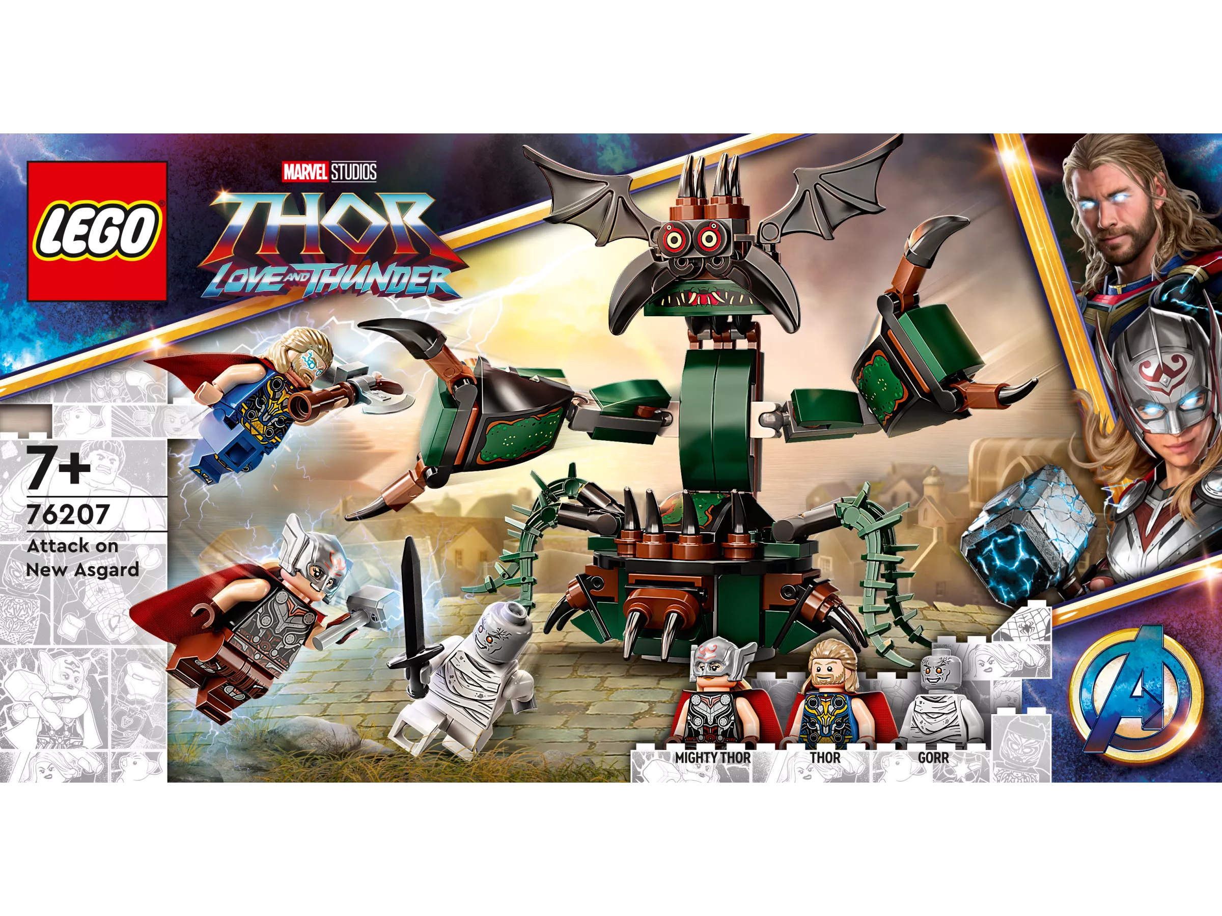 LEGO 76207 Marvel Angriff auf New Asgard