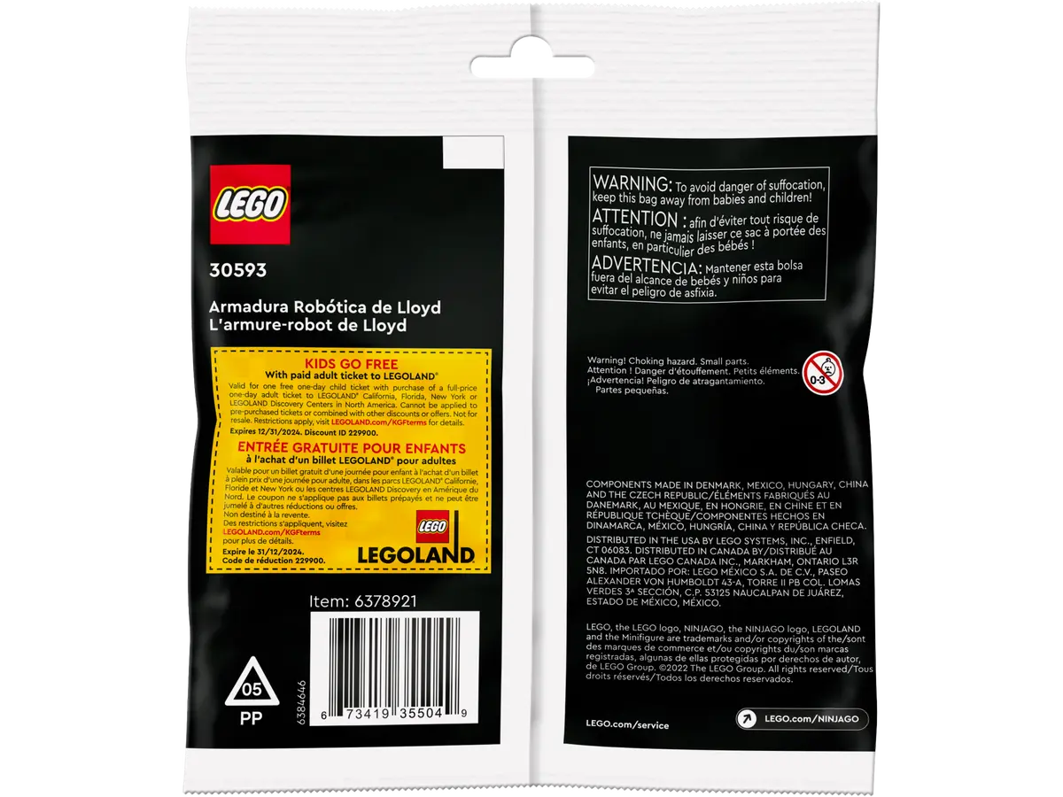 LEGO 30593 Ninjago Lloyds Mech
