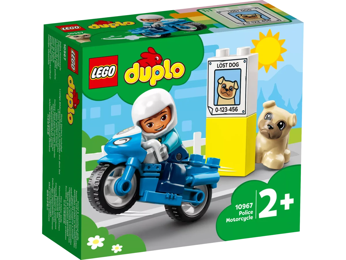 LEGO 10967 Polizeimotorrad