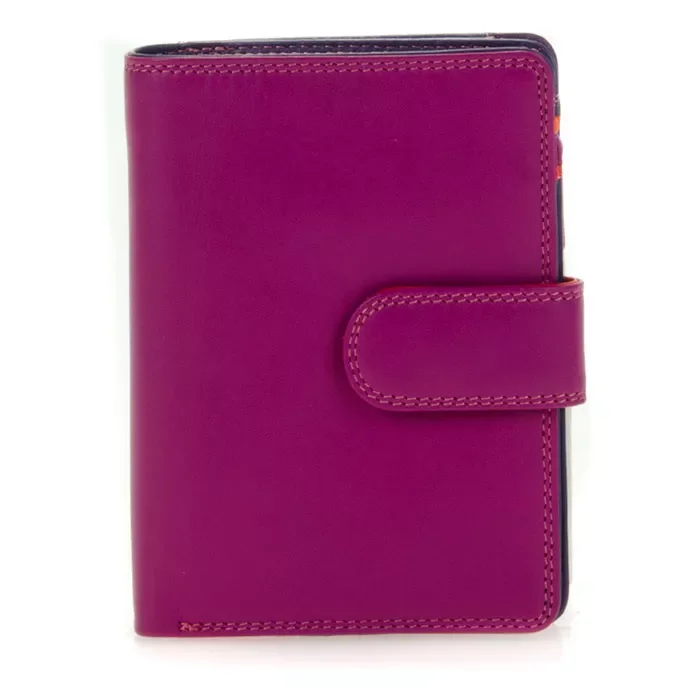 Mywalit Medium Purse Wallet C/C 10 W/Zip Sangria 390-75