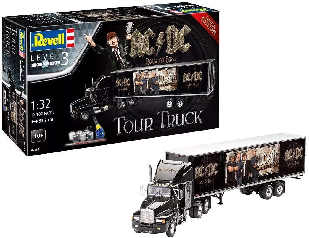 Revell 07453 Geschenkset AC/DC Tour Truck 1:35
