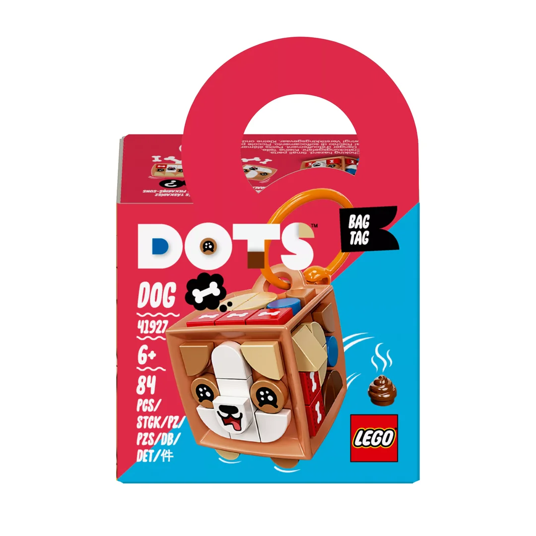 LEGO® DOTS Taschenanhänger Hund 41927