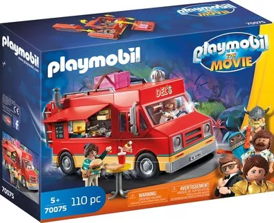 PLAYMOBIL 70075 Playmobil The Movie Del'S Food Truck