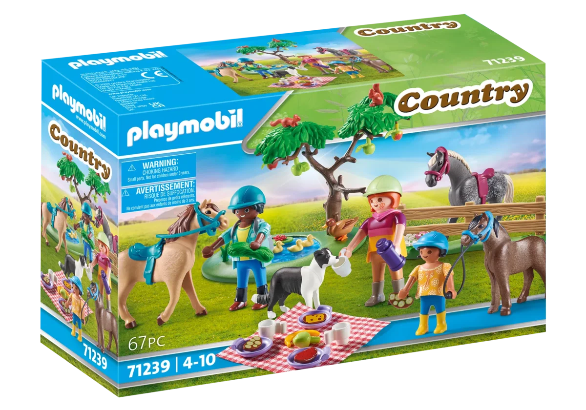 PLAYMOBIL 71239 Picknickausflug mit Pferden