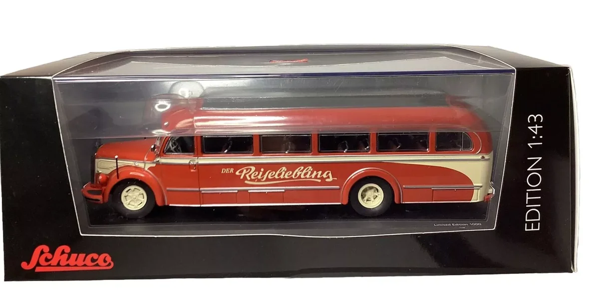 Schuco Mercedes-Benz O 6600 Reiseliebling Rot 1:43 450274900