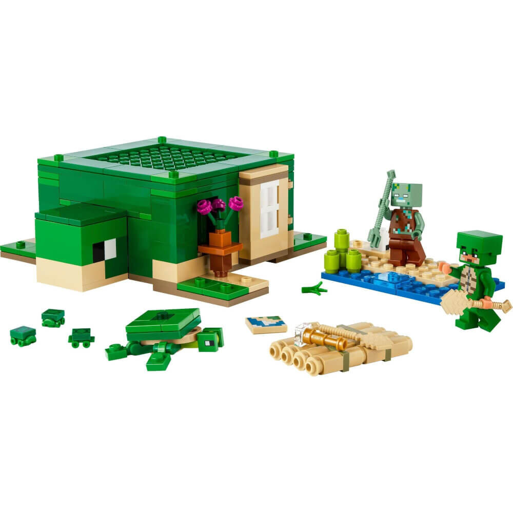 LEGO® Minecraft Das Schildkrötenstrandhaus 21254