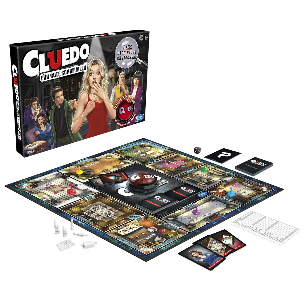 Hasbro E9779398 Cluedo für gute Schummler