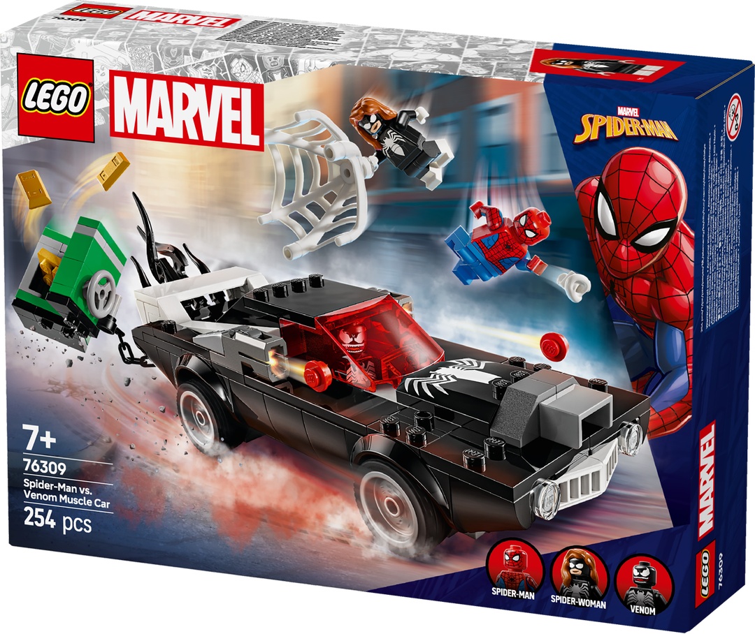 LEGO® Marvel Super Heroes™ 76309 Spider-Man vs. Venom Muscle-Car