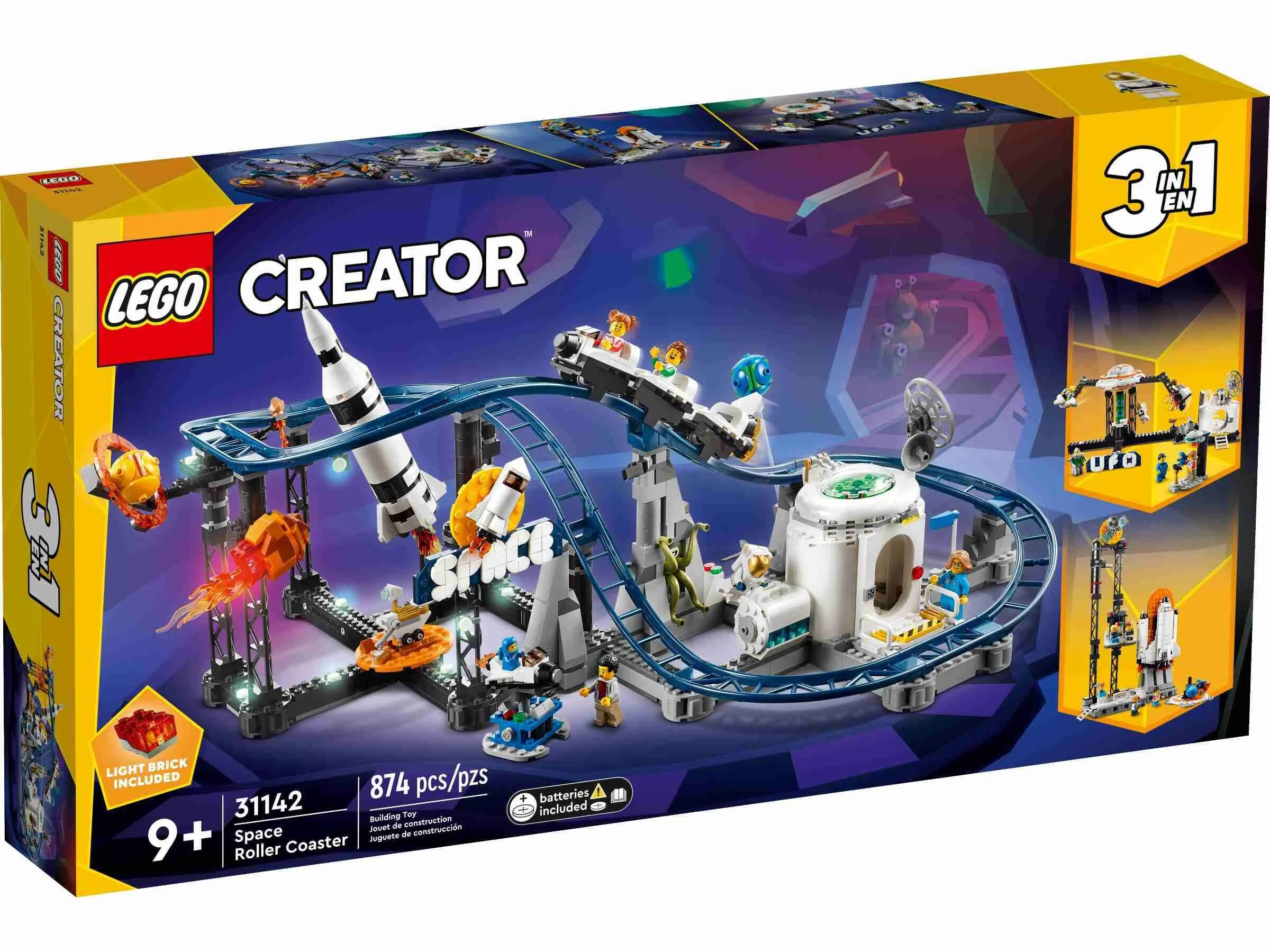 LEGO 31142 Weltraum-Achterbahn Creator 3in1