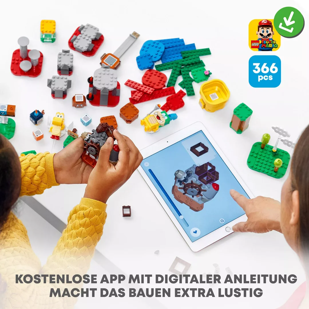 LEGO Super Mario Baumeister-Set für eigene Abenteuer