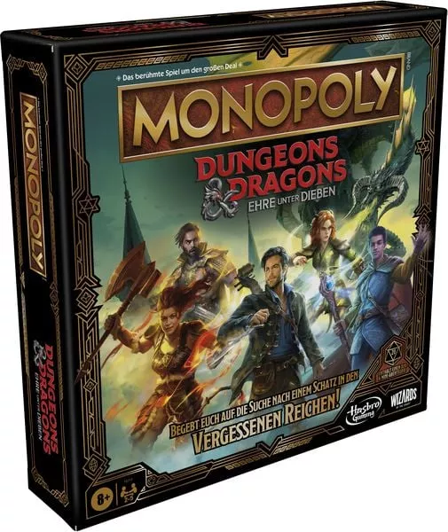 Monopoly Dungeons And Dragons Movie F6219100