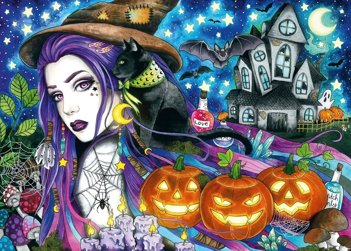 Ravensburger 16871 Halloween Puzzle 1000 Pieces