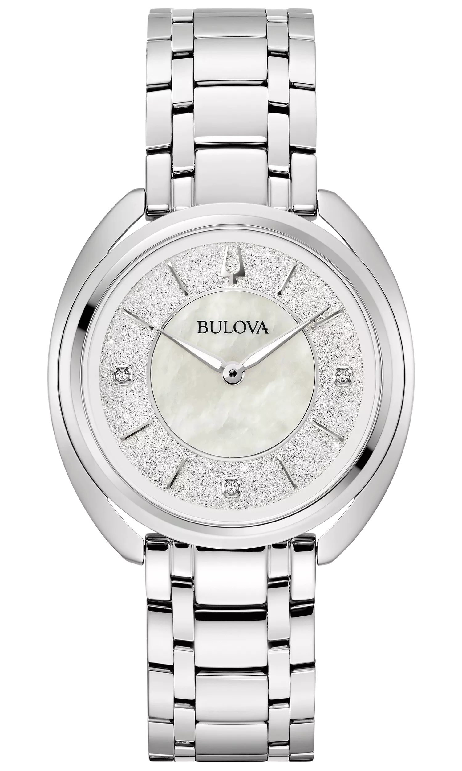 BULOVA 96P240 Uhr Damen Classic Silber