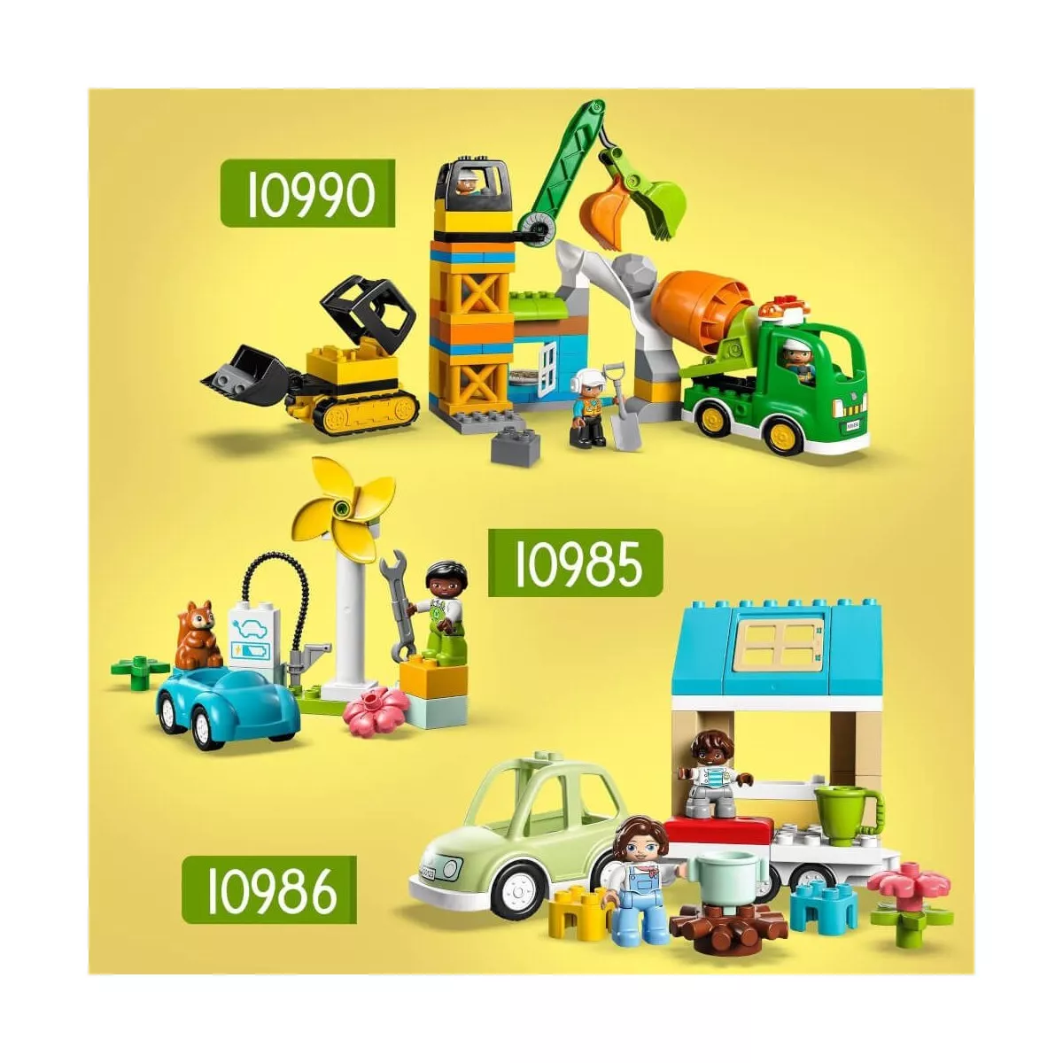 LEGO 10990 Baustelle Mit Baufahrzeugen