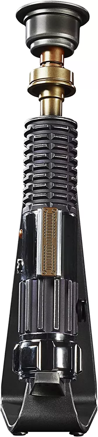 STAR WARS The Black Series OBI-Wan Kenobi Force FX Elite Lichtschwert mit fortschrittlichen LED- und Soundeffekten, Sammlerstück für Erwachsene, mehrfarbig (F3906)