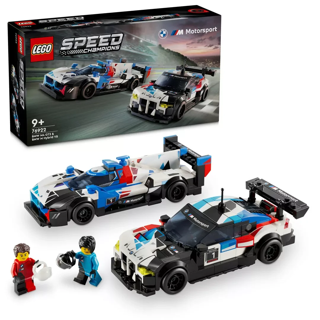 LEGO 76922 Speed Champions BMW M4 GT3 & BMW M Hybrid V8 Rennwagen