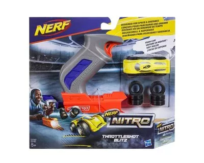 Nerf Nitro Throttleshot Blitz Grau C0782