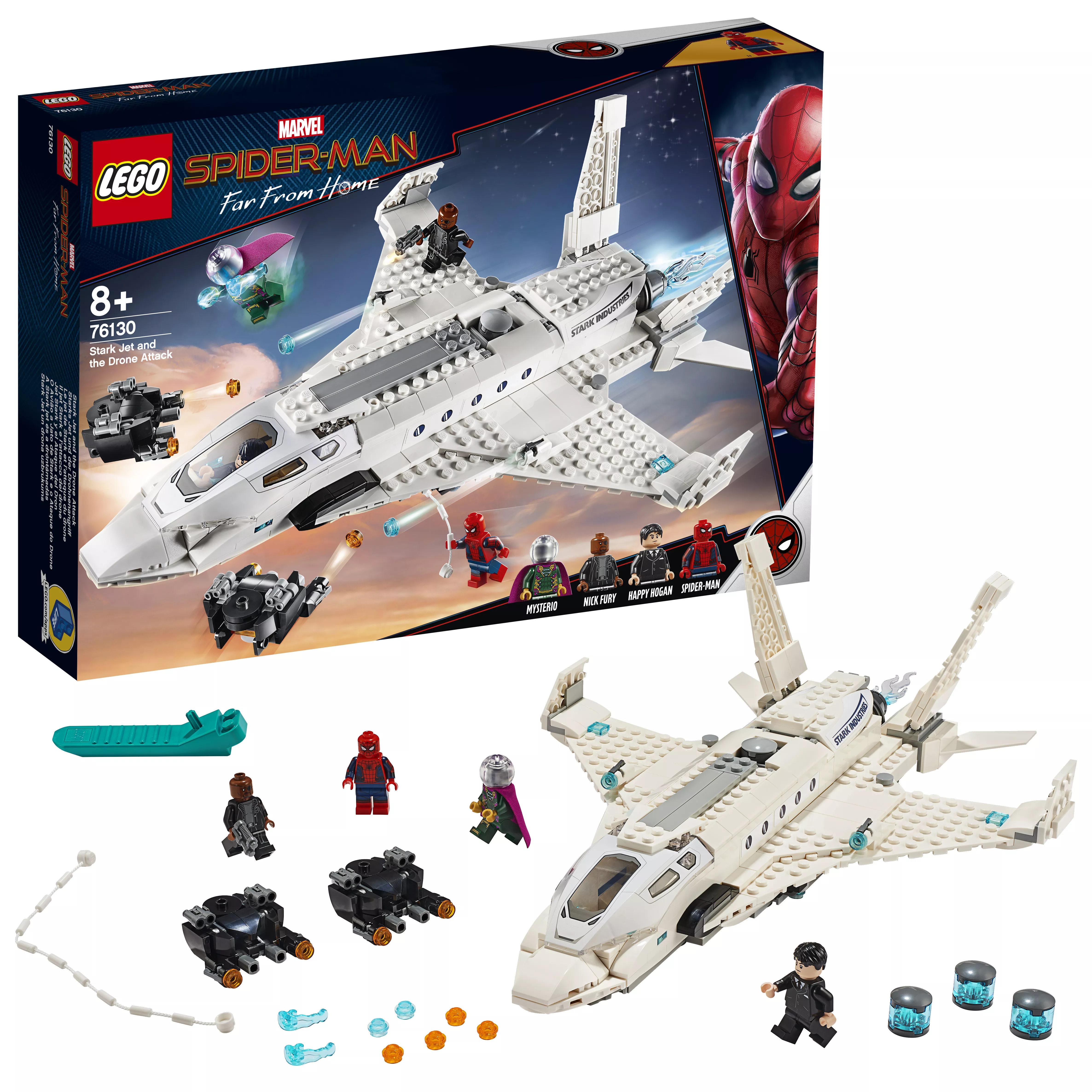 LEGO Marvel Super Heroes Starks Jet und der Drohnenangriff - 76130