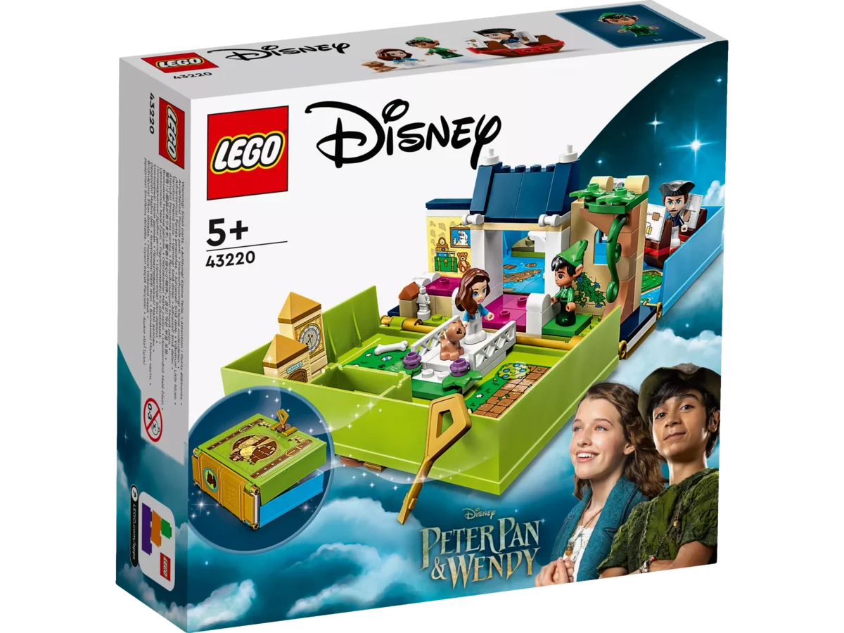 LEGO 43220 Peter Pan & Wendy – Märchenbuch-Abenteuer