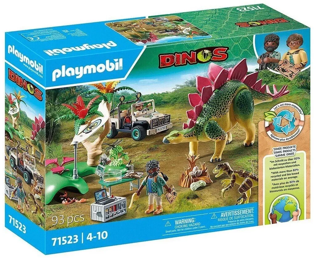 PLAYMOBIL 71523 Forschungscamp Mit Dinos