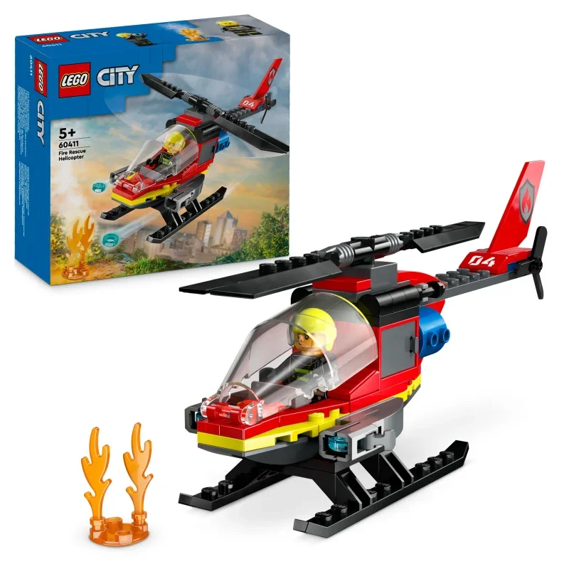 LEGO 60411 Feuerwehrhubschrauber