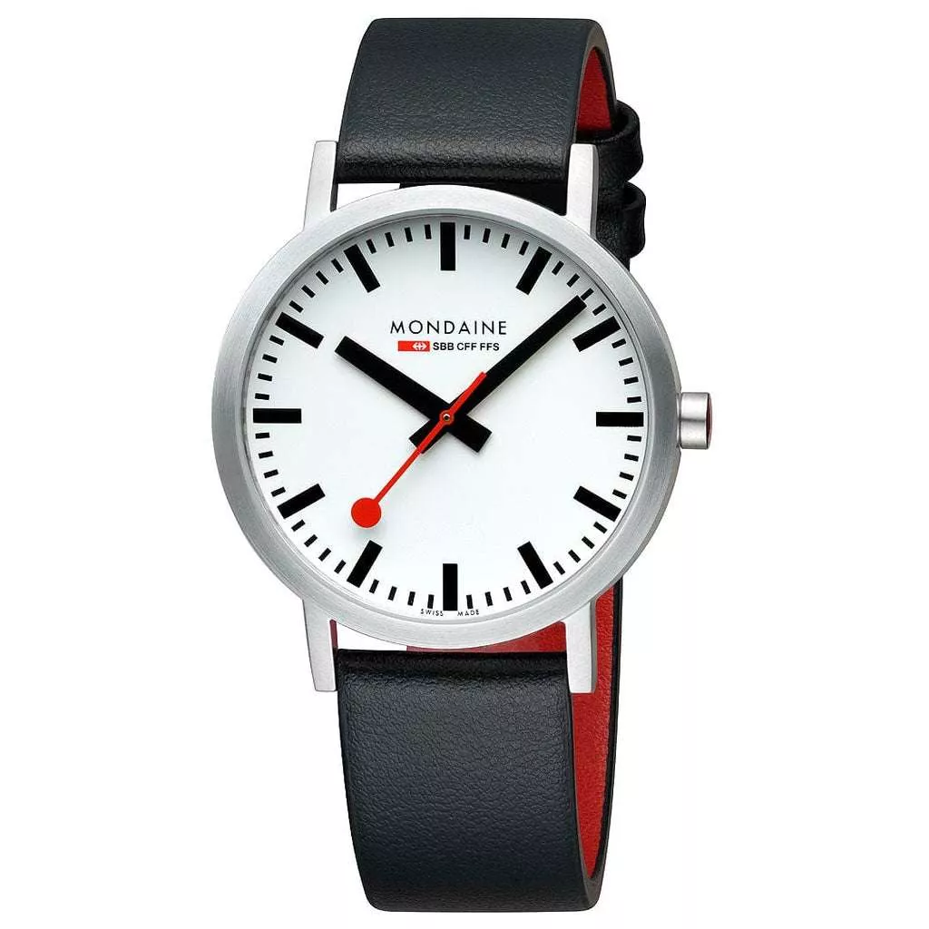 Mondaine Classic 316L Stainless steel Wiße A660.30360.16SBBV