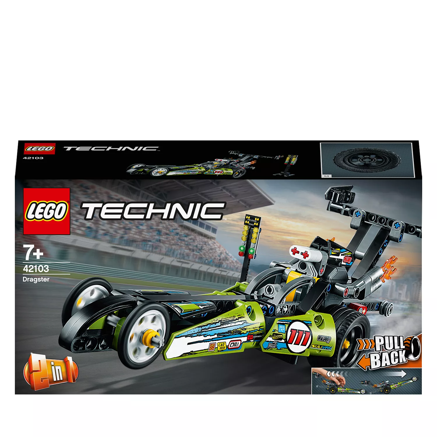 LEGO Technic Dragster Rennauto