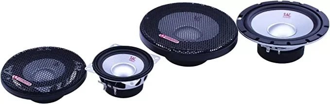 Swiss Audio SAC 650 Car Speaker, Component Set, 3-Way, 16.5cm 120 Watt