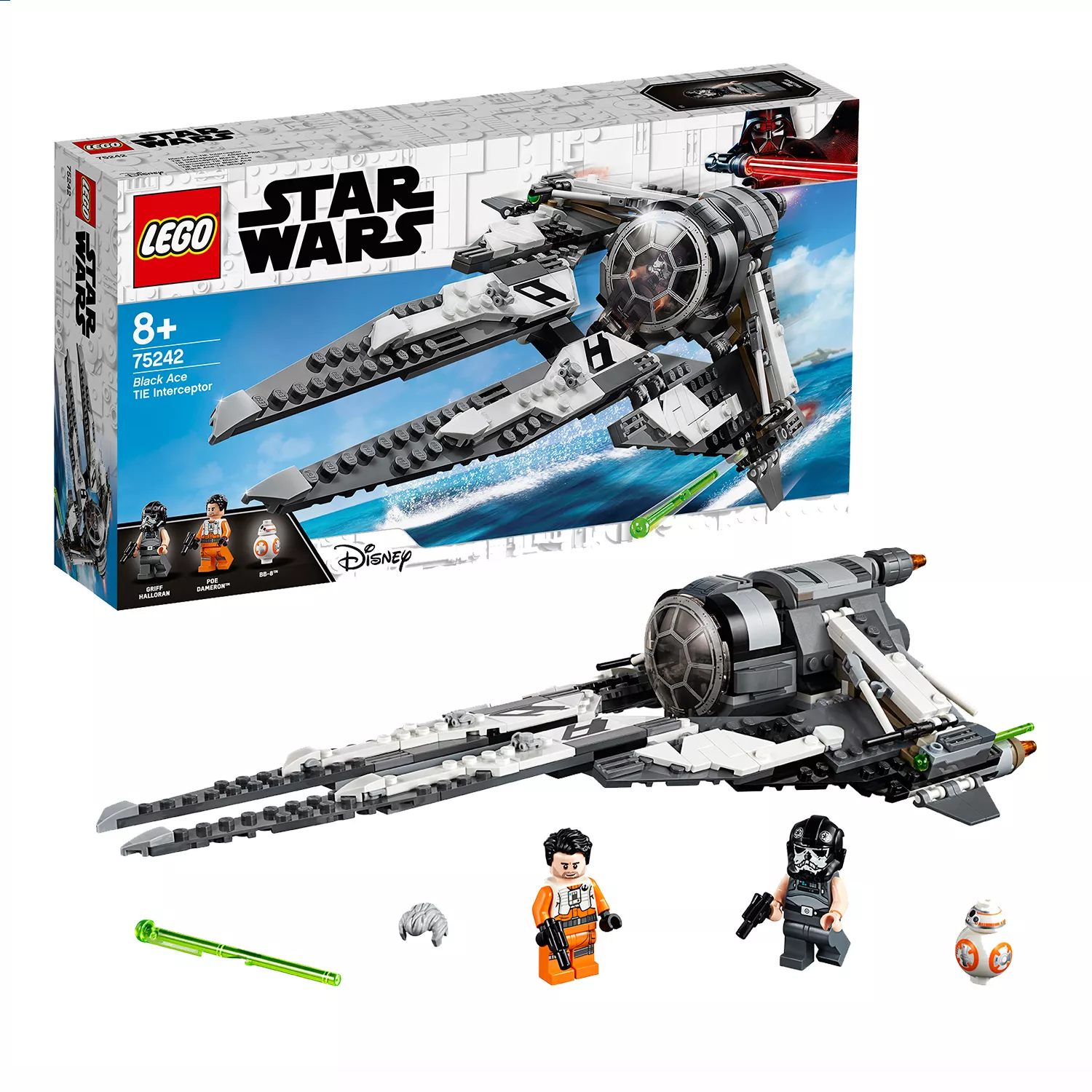 LEGO Star Wars TIE Interceptor – Allianz-Pilot - 75242