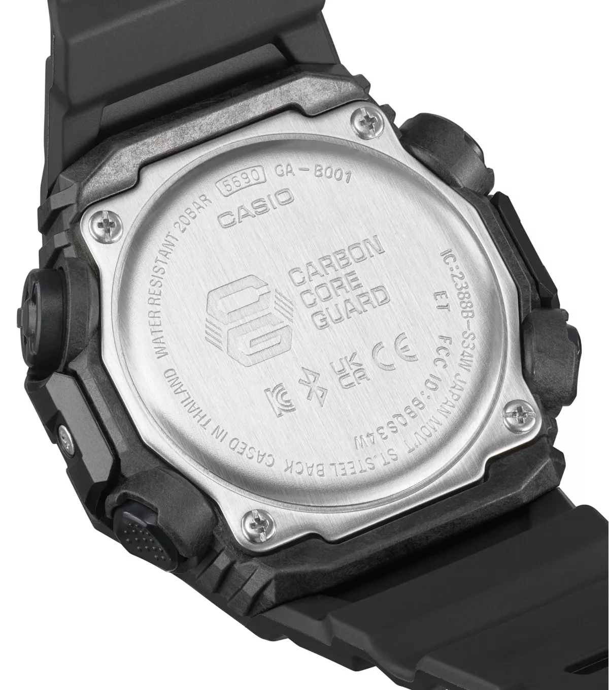 CASIO G-SHOCK GA-B001-1AER Protection Schwarz Uhr