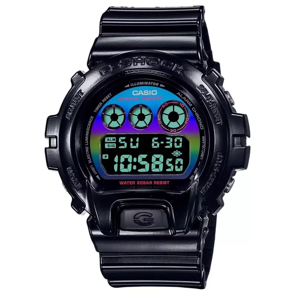 CASIO DW-6900RGB-1ER uhr, g-shock, schwarz