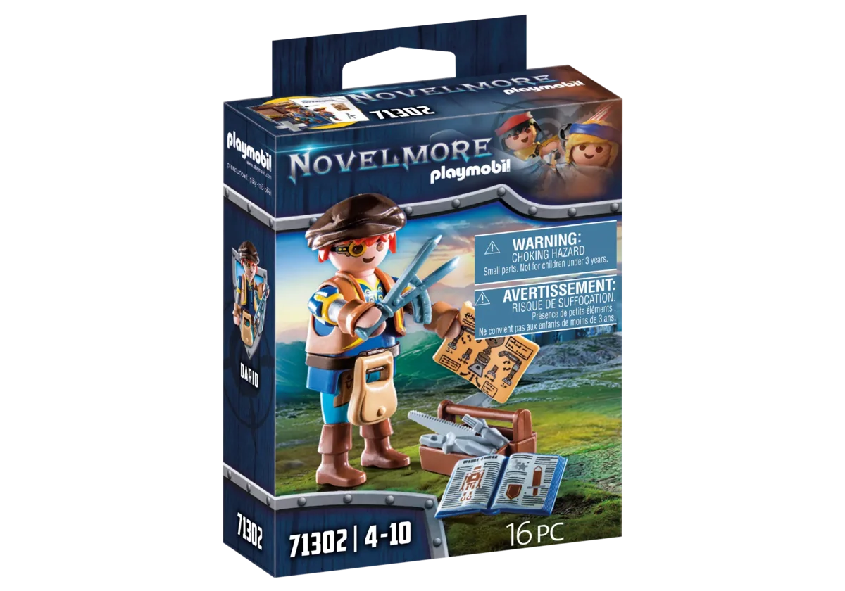 PLAYMOBIL 71302 Novelmore - Dario mit Werkzeug