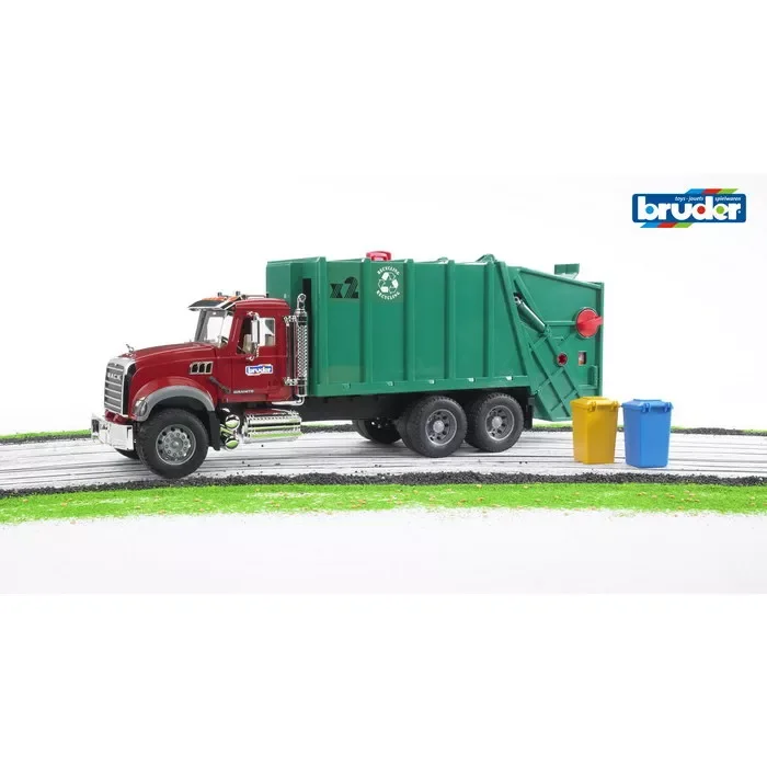 Bruder 02812 Mack Granite Müll-Lkw