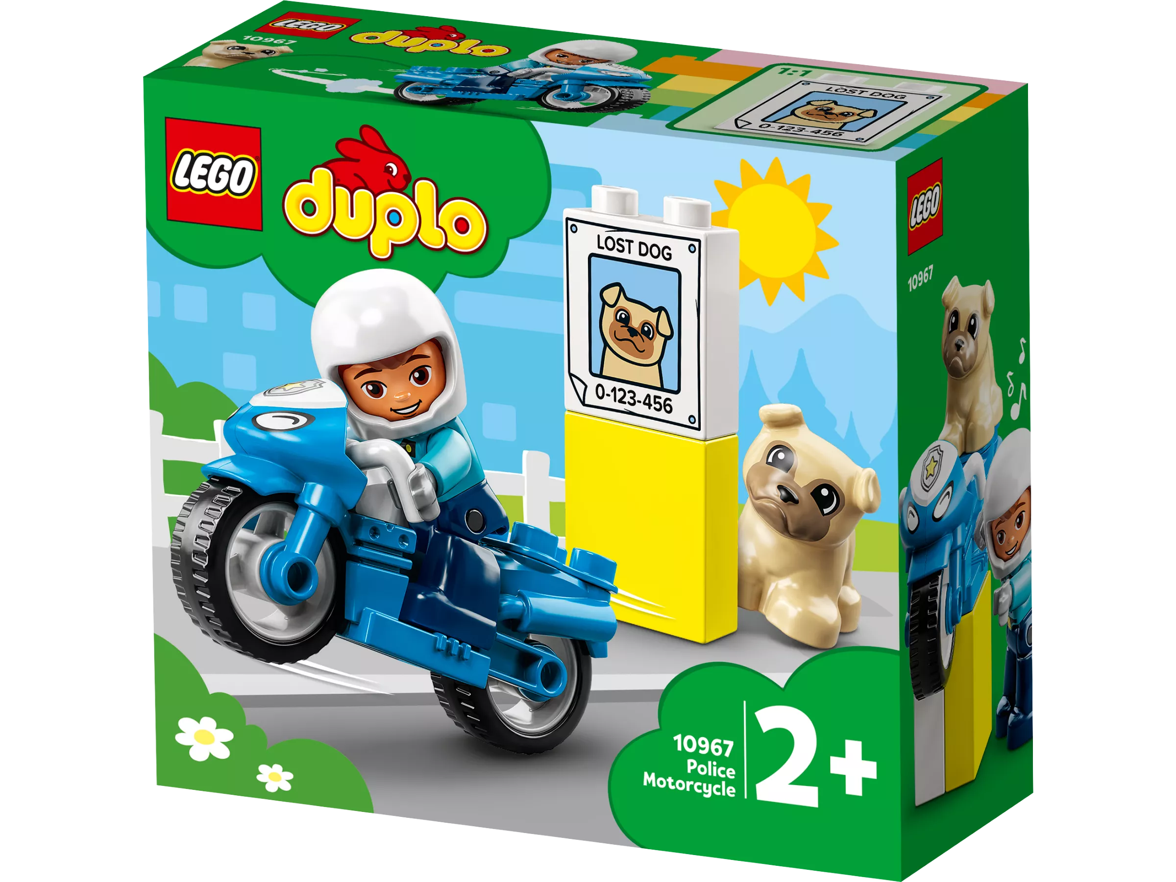 LEGO 10967 Polizeimotorrad