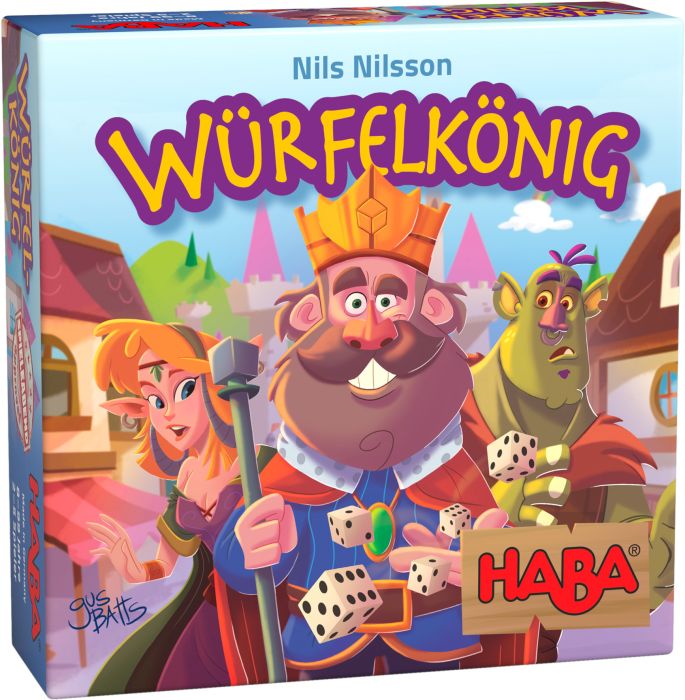 HABA – Würfelkönig, Würfelspiel für strategische Königreich-Entwicklung