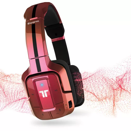Mad Catz Tritton Swarm Wireless Pink Headset, Bluetooth Headphones-PS4