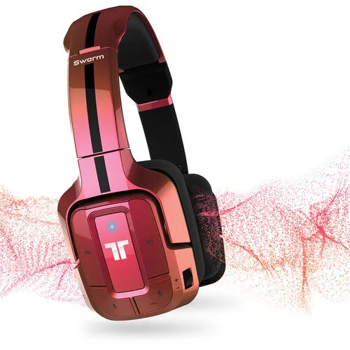 Mad Catz Tritton Swarm Wireless Pink Headset, Bluetooth Headphones-PS4