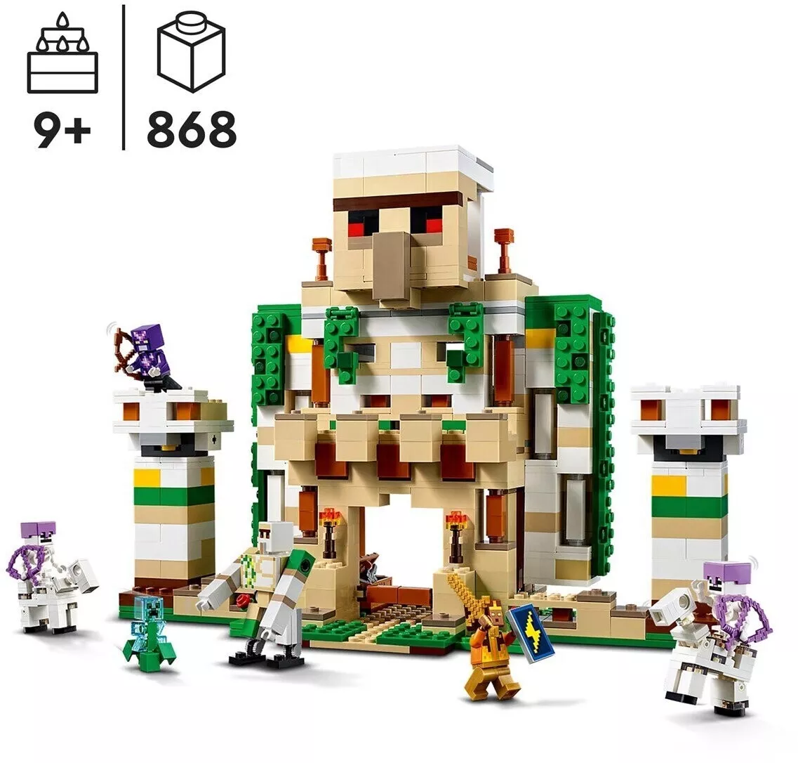 LEGO 21250 Die Eisengolem-Festung Minecraft