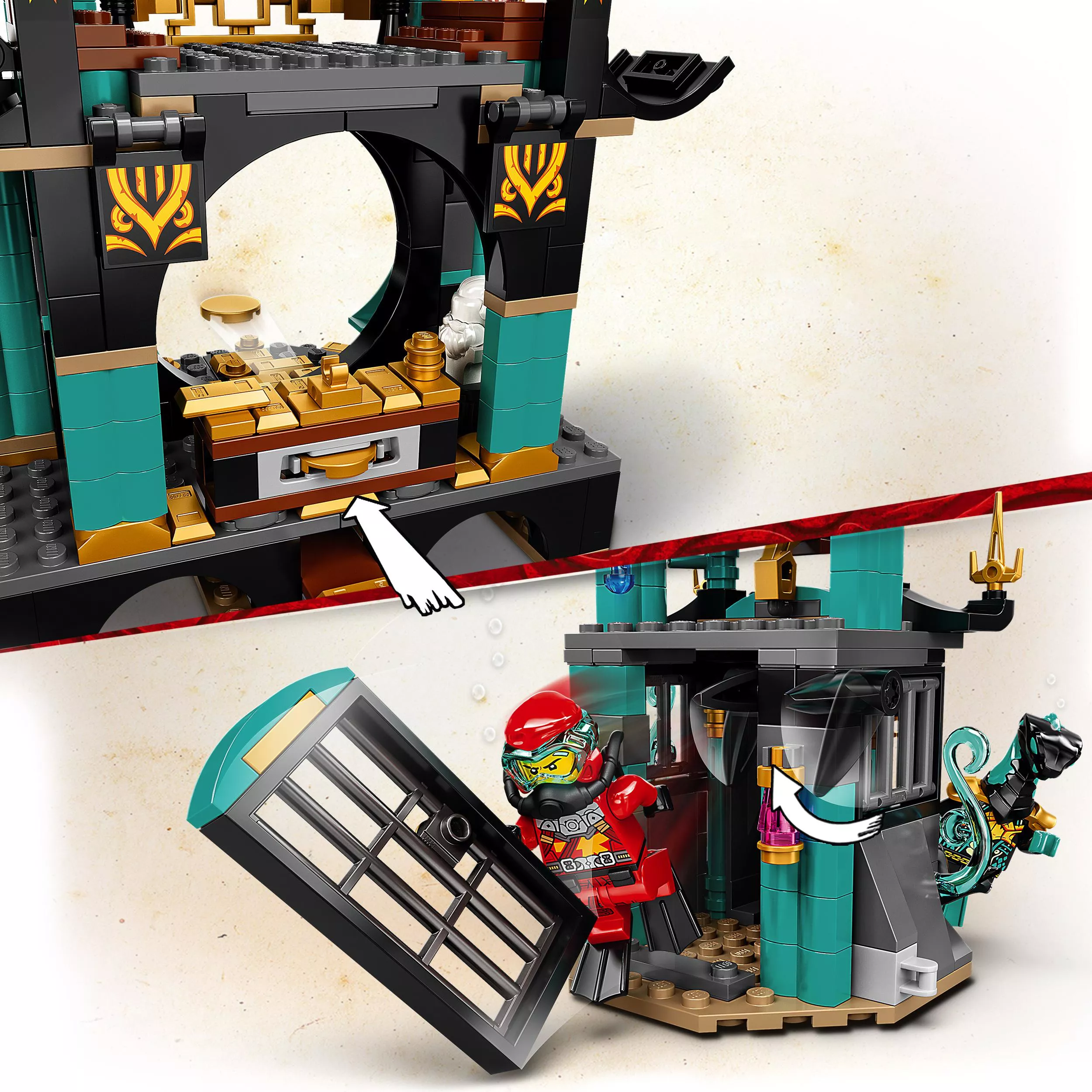LEGO NINJAGO Tempel des unendlichen Ozeans