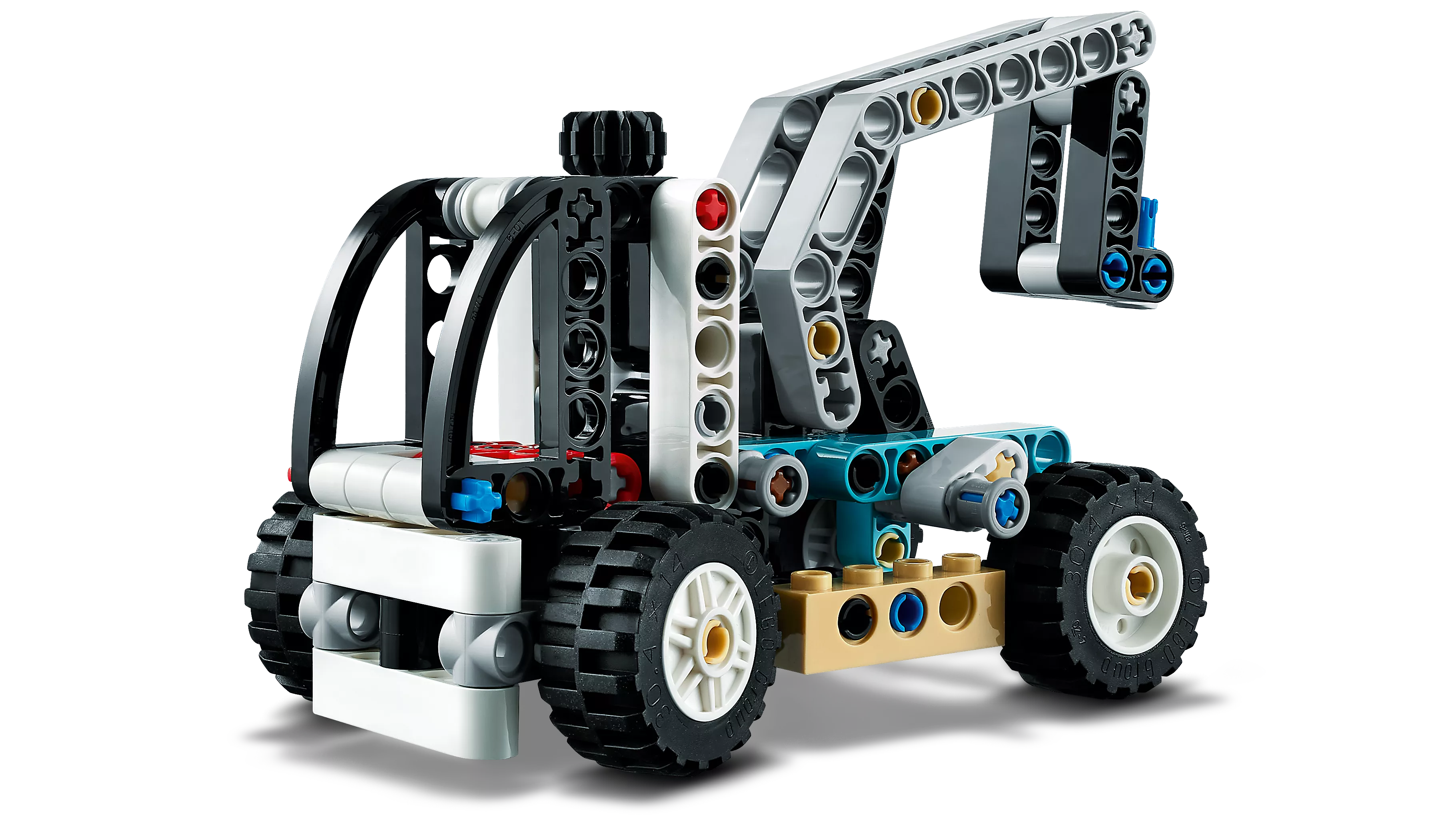 LEGO 42133 2-in-1 Teleskoplader und Abschleppwagen Spielzeug