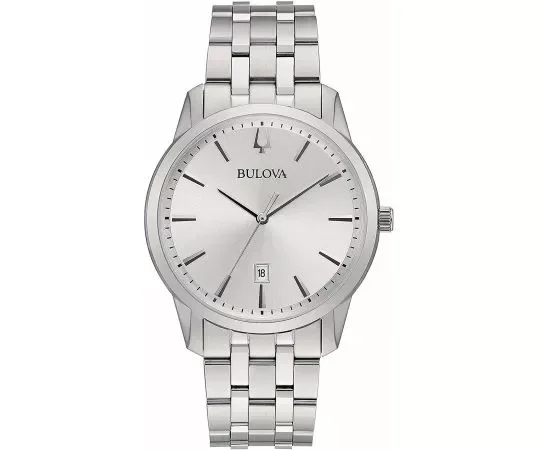 BULOVA 96B342 Uhr Classic Silber Herren 