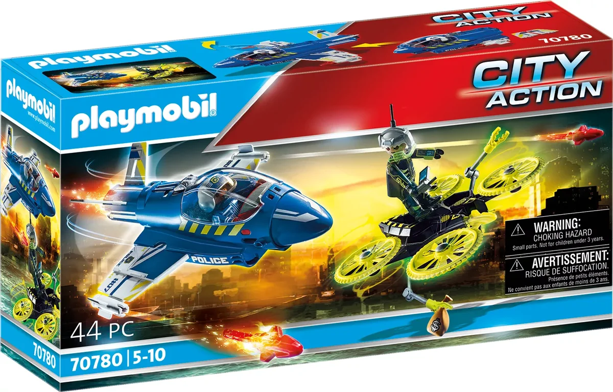 PLAYMOBIL 70780 Polizei-Jet: Drohnen-Verfolgung