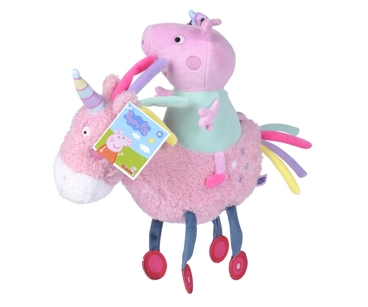 Peppa Pig Plüsch Peppa mit Einhorn (109262544)