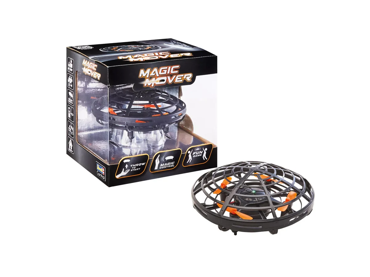 Revell 24107 Action Game "Magic Mover" schwarz Revell Control Spielspaß für die ganze Familie