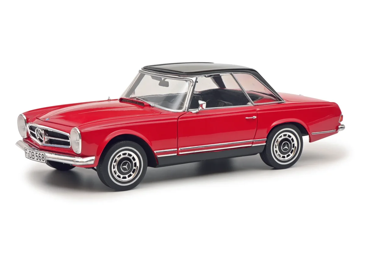 Schuco Mercedes-Benz 280 SL Rot Schwarz 1:18 450035900